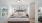 a bedroom with a large bed